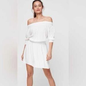 Aritzia Sunday Best Jocasta Dress White Small